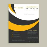 Corporate business flyer templates design vector