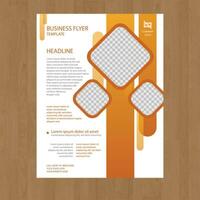 Corporate business flyer templates design vector