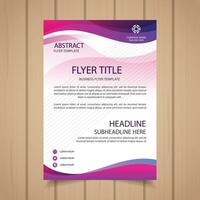 Corporate business flyer templates design vector