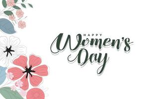 International Women's Day vector