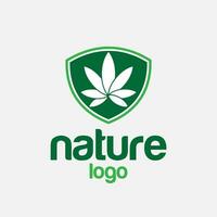 diseño de logotipo de naturaleza vector