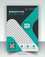 Simple Flyer Design vector