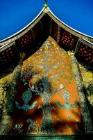 the tree of life on the temple of the buddha photo