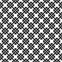 Black and white seamless abstract pattern. Background and backdrop. Grayscale ornamental design. vector