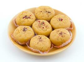 Indian Most Popular Sweet Food Variety of Peda photo