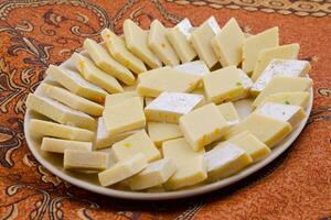 Indian Special Sweet Food Kaju Katli photo