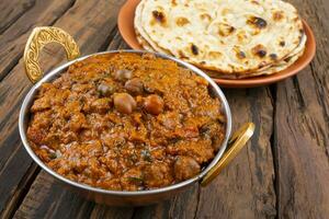 Indian Healthy Cuisine Chana Masala photo