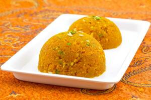 Indian Special Sweet Food Halwa photo