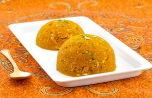 Indian Special Sweet Food Halwa photo