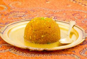 Indian Special Sweet Food Halwa photo