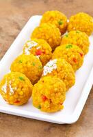 Indian Sweet Food Laddu photo