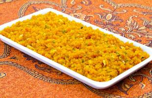 Indian Special Sweet Food Halwa photo