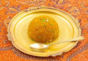 Indian Special Sweet Food Halwa photo
