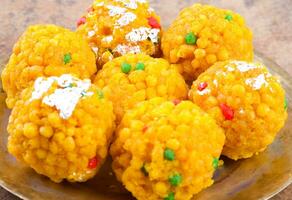 Indian Sweet Food Laddu photo