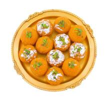 Indian Sweet Motichoor laddu photo