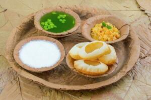 Indian Street Food Pani Puri photo