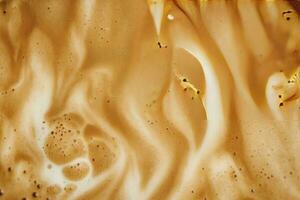 AI generated Coffee foam texture. AI Generated photo