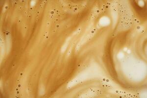 AI generated Coffee foam texture. AI Generated photo