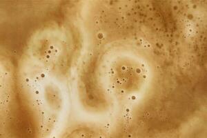 AI generated Coffee foam texture. AI Generated photo