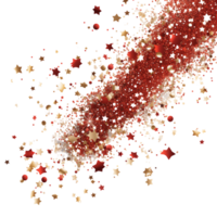 festive sparkle isolated on transparent background png