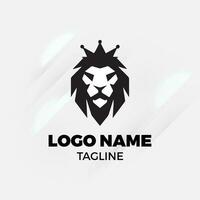 Wild Life Logo lion animals vector smart object editable eps