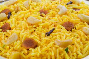 Indian Cuisine Pulao photo