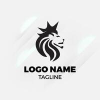 Wild Life Logo lion animals vector smart object editable eps