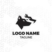 Dog training vector logo