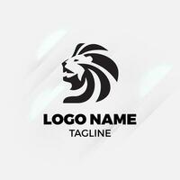 Wild Life Logo lion animals vector smart object editable eps