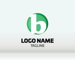 Logo Letter B Design Vector Art letterform