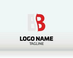 Logo Letter B Design Vector Art letterform