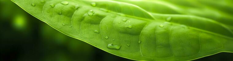 ai generado verde hoja naturaleza antecedentes. ai generado foto