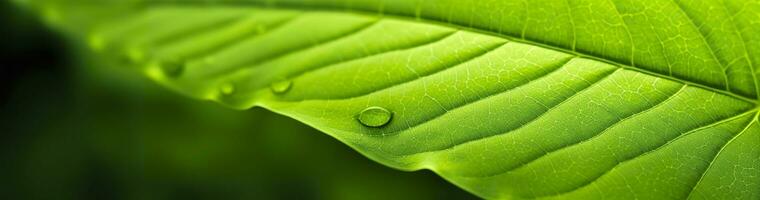 ai generado verde hoja naturaleza antecedentes. ai generado foto