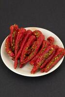 Indian Homemade Red Chilli Pickle photo