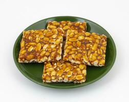 Indian Traditional Popular Sweet Food Chikki photo