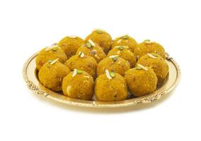 Indian Traditional Winter Sweet Food Methi Laddu photo