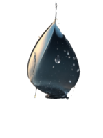 agua chapoteo aislado en blanco png