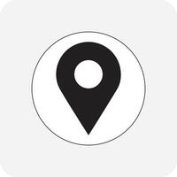 Location icon vector for apps