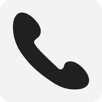 Telephone icon vector for apps