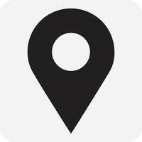 Location icon vector for apps