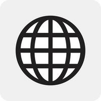 Website or internet vector icon for apps