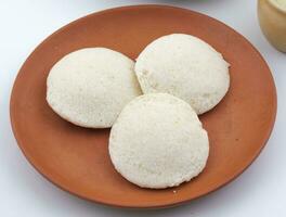 South Indian Popular Breakfast Idli or Idly photo