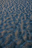 sand with many ripples photo