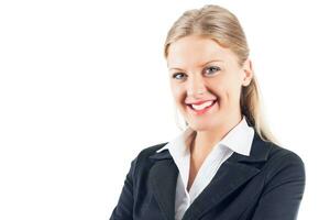 Portrait of businesswoman photo