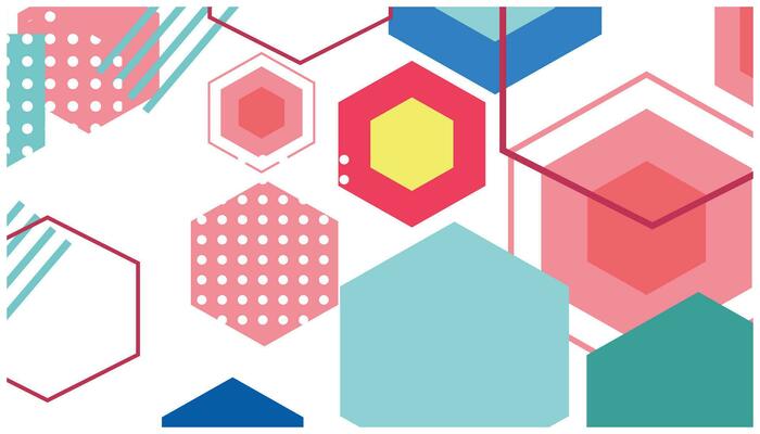 Geometric Pattern Hexagon Vector Art, Icons, and Graphics for Free Download