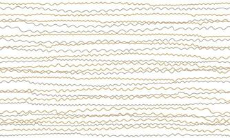 Seamless pattern with black horizontal waves on white background. Vector repeating texture. Hand-drawn horizontal curved lines. Best for fabric, wallpaper