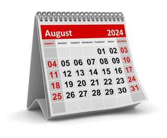 calendario - agosto 2024 foto