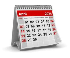 Calendar - April 2024 photo