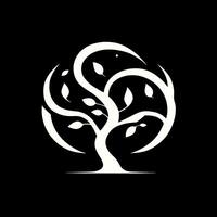 a tree of life symbol design vector