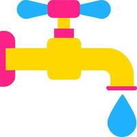 a water tap icon vector illustration